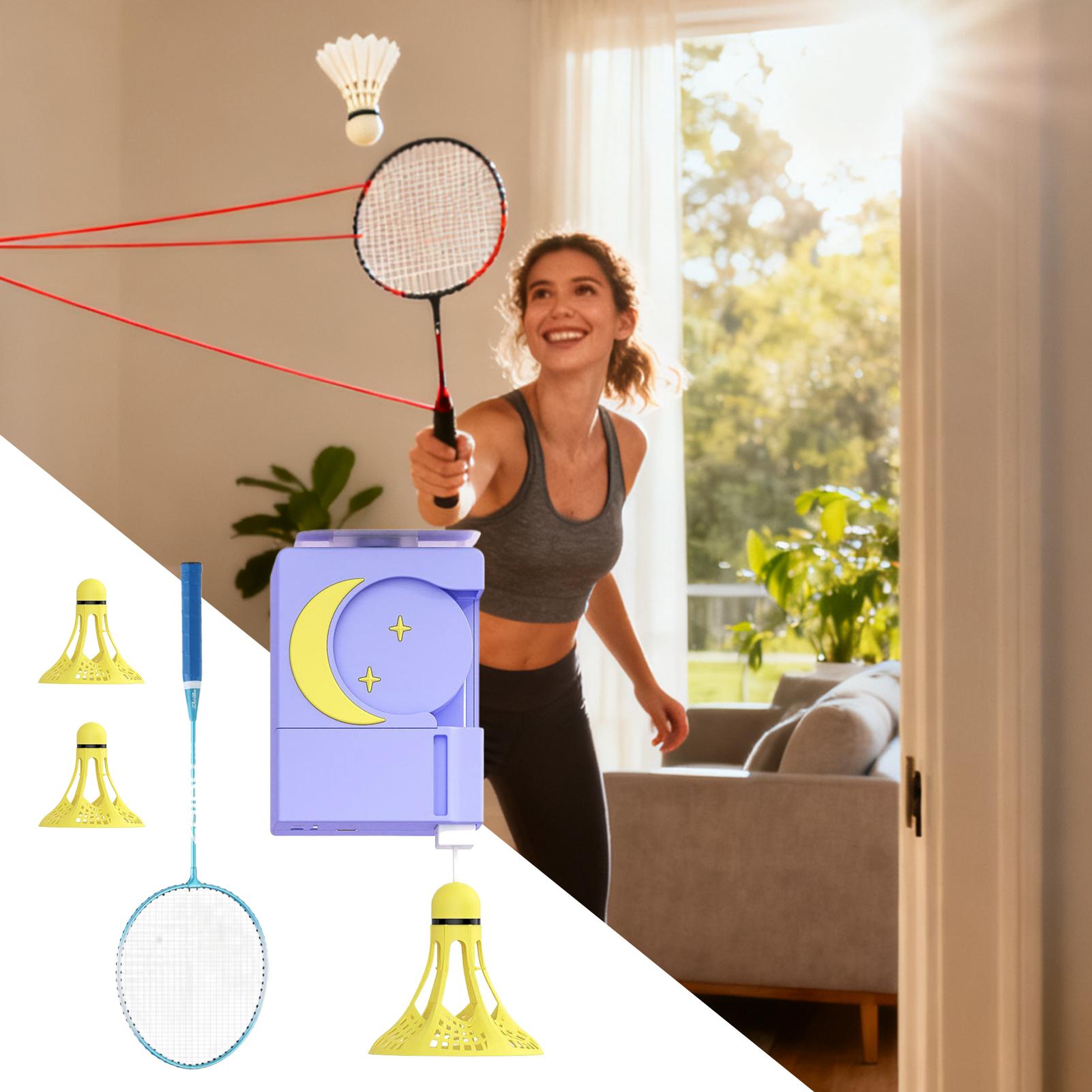 Badminton Rebound Trainer - Entraîneur de badminton de pratique de