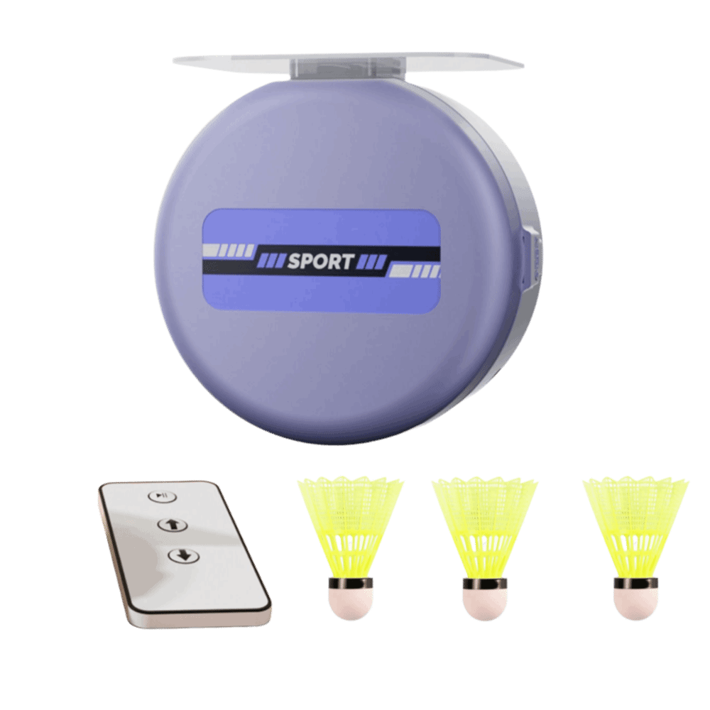 Badminton Rebound Trainer - Entraîneur de badminton à fixation au