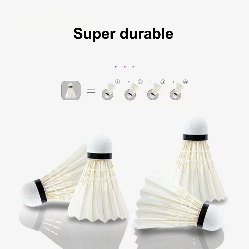 3/6 pièces de volants de badmi - Badminton Tournament avis et prix