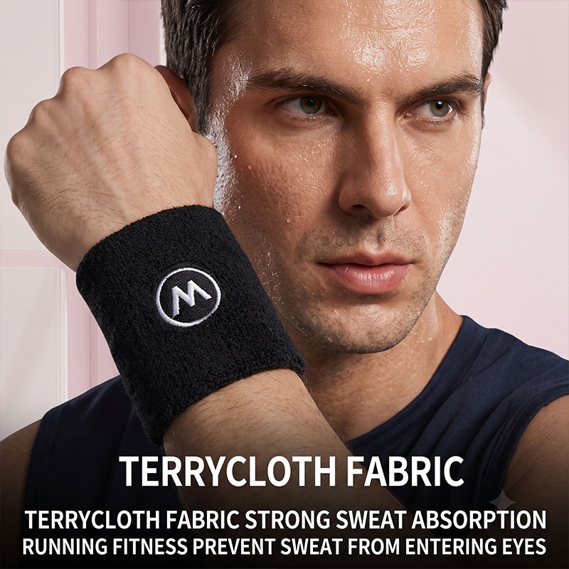 1 paire de bracelets de sport  - Wristband Pair Sweat avis et prix