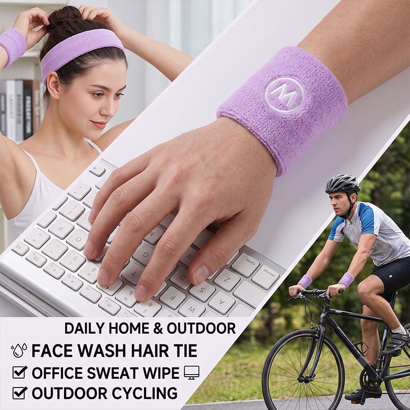 1 paire de bracelets de sport  - Wristband Pair Sweat avis et prix
