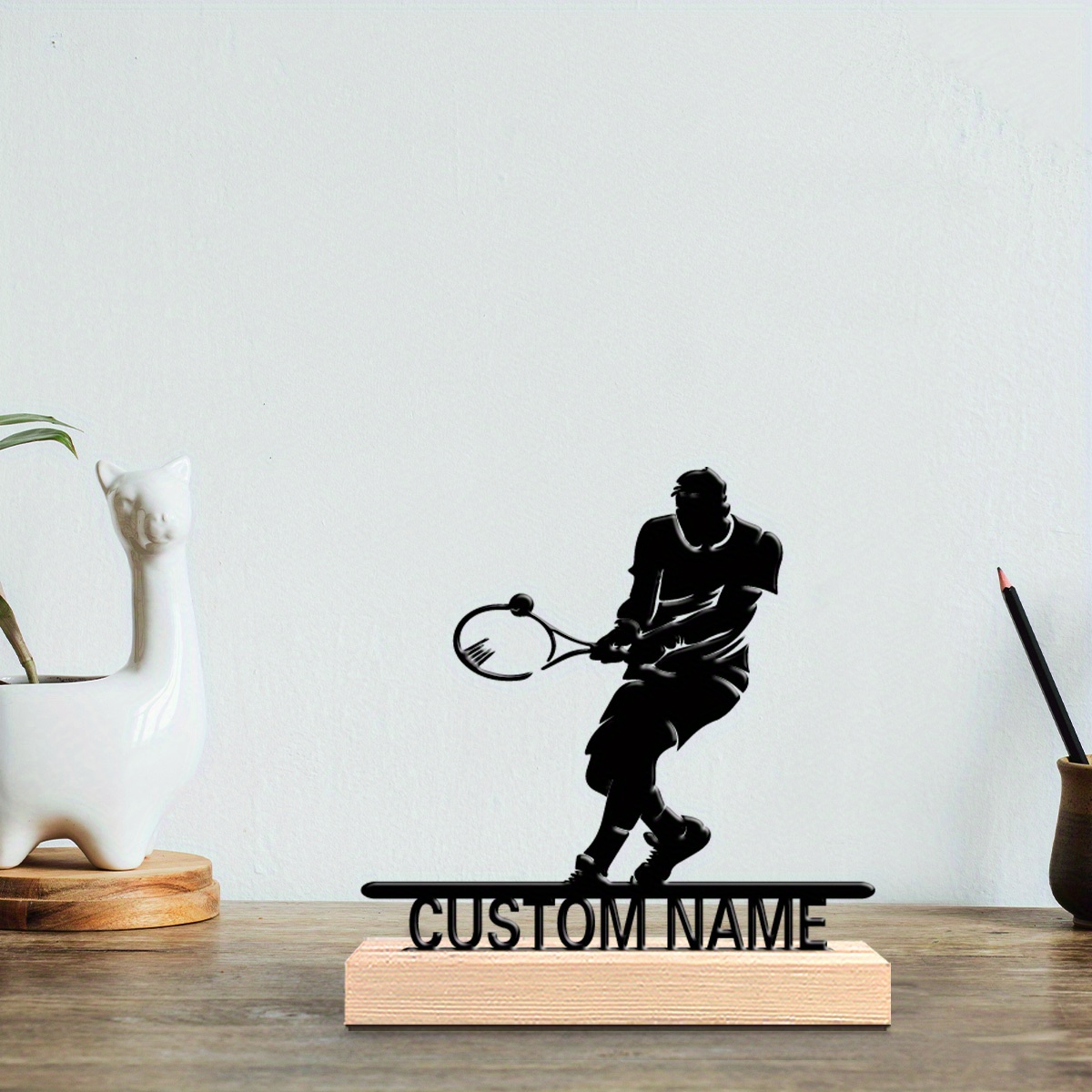 Statue en métal personnalisée  - Badminton Player avis et prix